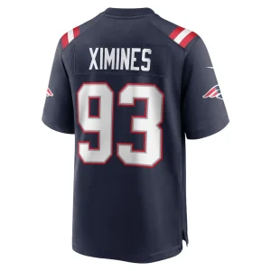 Oshane ximines new england patriots nike game jersey Navy L