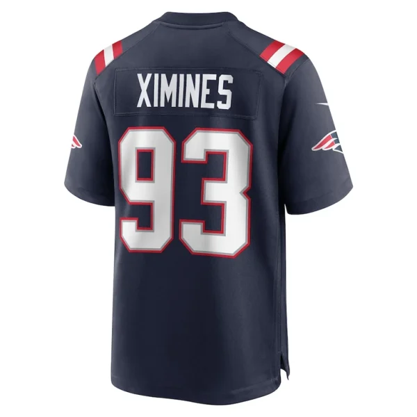 Oshane ximines new england patriots nike game jersey Navy L