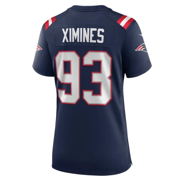 Oshane ximines new england patriots nike womens game jersey Navy L
