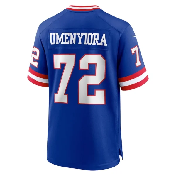 Osi umenyiora new york giants nike classic retired player game jersey Royal L