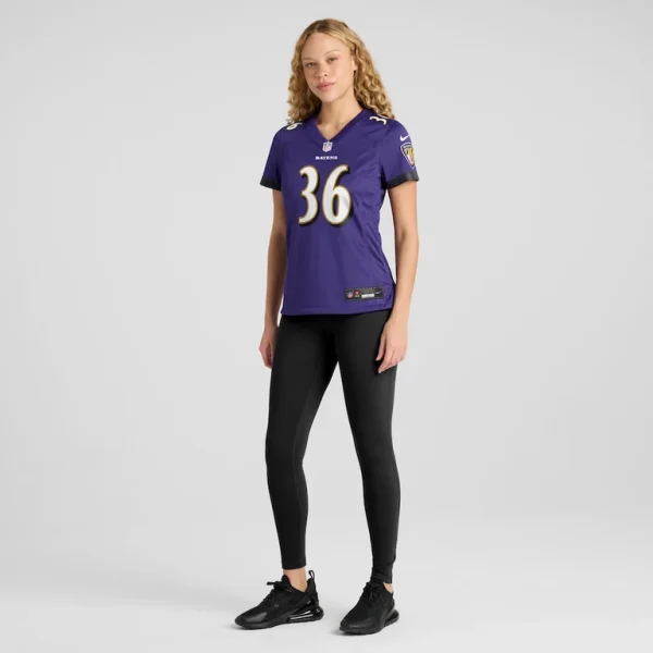 Owen wright baltimore ravens nike womens game jersey Purple XL