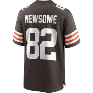 Ozzie newsome cleveland browns nike game retired player jersey Brown L