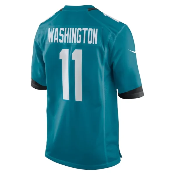 Parker washington jacksonville jaguars nike team game jersey Teal L