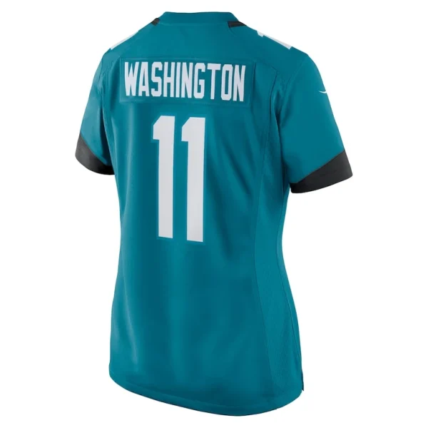 Parker washington jacksonville jaguars nike womens team game jersey Teal L