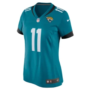 Parker washington jacksonville jaguars nike womens team game jersey Teal M