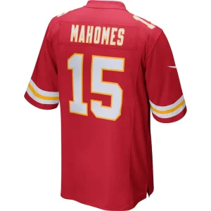 Patrick mahomes kansas city chiefs nike game jersey Red L