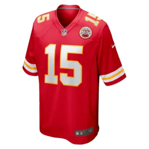 Patrick mahomes kansas city chiefs nike game jersey Red M