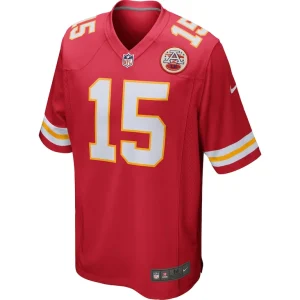 Patrick mahomes kansas city chiefs nike game jersey Red M