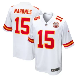 Patrick mahomes kansas city chiefs nike game jersey White