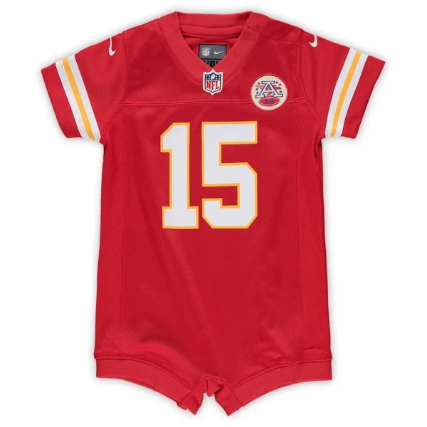 Patrick mahomes kansas city chiefs nike infant romper jersey Red 3 6 MO