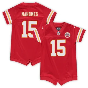 Patrick mahomes kansas city chiefs nike infant romper jersey Red