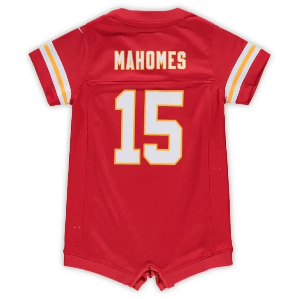 Patrick mahomes kansas city chiefs nike infant romper jersey Red 6 9 MO