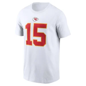 Patrick mahomes kansas city chiefs nike player name number t shirt White M