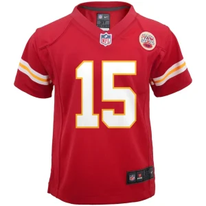 Patrick mahomes kansas city chiefs nike preschool game jersey Red 56