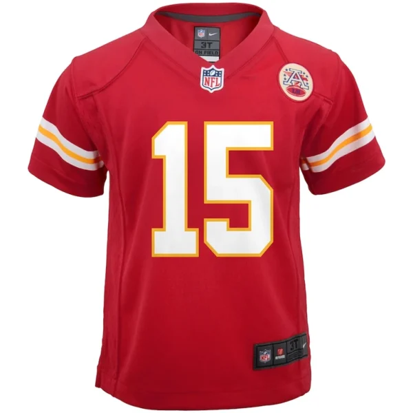 Patrick mahomes kansas city chiefs nike preschool game jersey Red 56