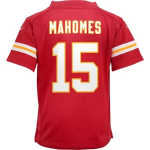 Patrick mahomes kansas city chiefs nike preschool game jersey Red 7