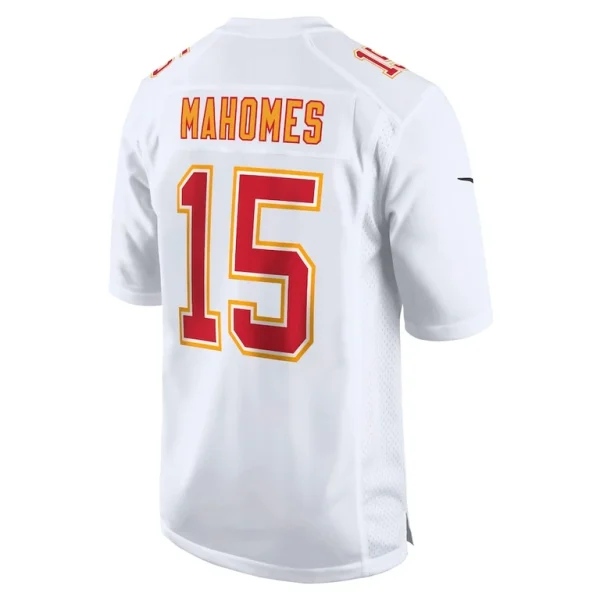Patrick mahomes kansas city chiefs nike super bowl lix fashion game jersey Tundra white L