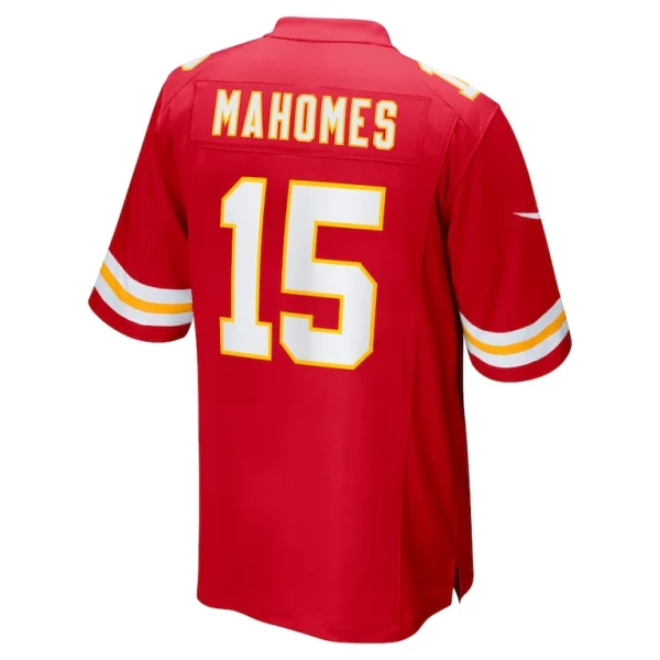 Patrick mahomes kansas city chiefs nike super bowl lix game jersey Red L