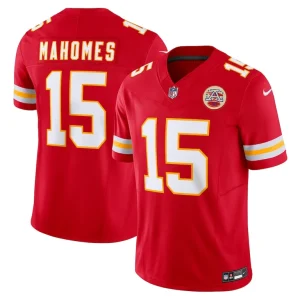 Patrick mahomes kansas city chiefs nike vapor f.u.s.e. limited jersey Red