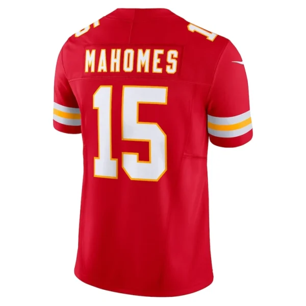 Patrick mahomes kansas city chiefs nike vapor f.u.s.e. limited jersey Red L