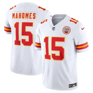 Patrick mahomes kansas city chiefs nike vapor f.u.s.e. limited jersey White