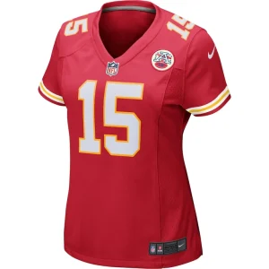 Patrick mahomes kansas city chiefs nike womens game jersey Red M