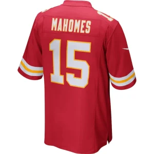 Patrick mahomes kansas city chiefs nike youth game jersey Red Yth L