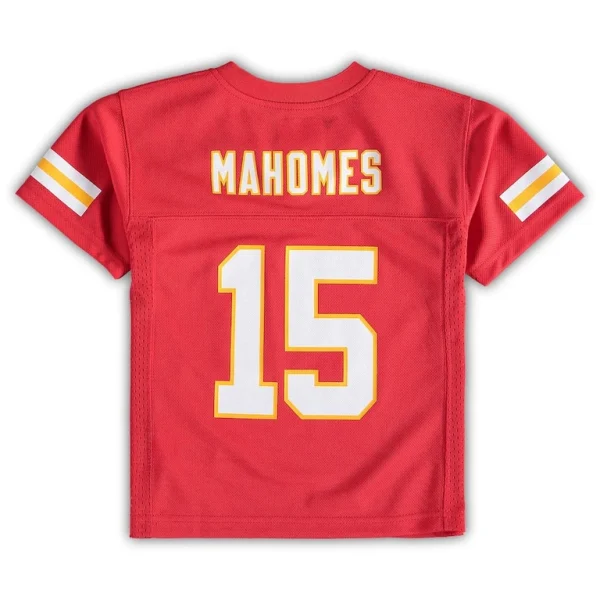 Patrick mahomes kansas city chiefs preschool replica player jersey Red 7