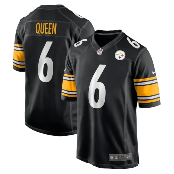Patrick queen pittsburgh steelers nike game jersey Black