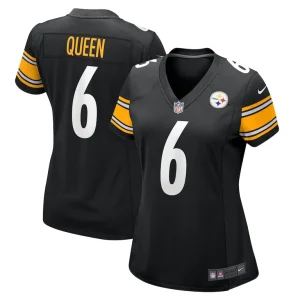 Patrick queen pittsburgh steelers nike womens game player jersey Black