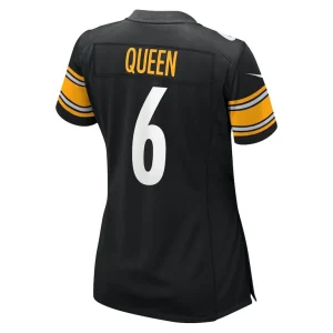 Patrick queen pittsburgh steelers nike womens game player jersey Black L