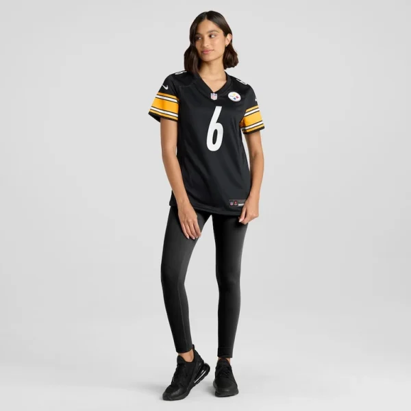 Patrick queen pittsburgh steelers nike womens game player jersey Black XL