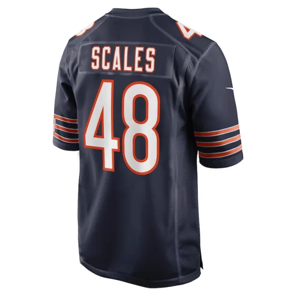 Patrick scales chicago bears nike game jersey Navy L