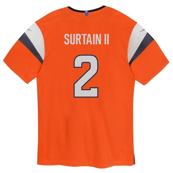 Patrick surtain ii denver broncos nike infant mile high collection game jersey Orange 24 MO