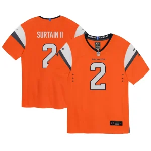 Patrick surtain ii denver broncos nike infant mile high collection game jersey Orange