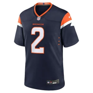 Patrick surtain ii denver broncos nike mile high collection alternate game jersey Navy M