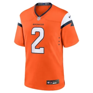 Patrick surtain ii denver broncos nike mile high collection game jersey Orange M
