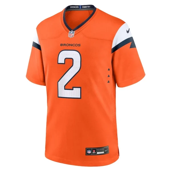 Patrick surtain ii denver broncos nike mile high collection game jersey Orange M
