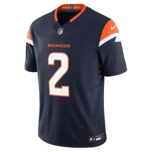 Patrick surtain ii denver broncos nike mile high collection vapor f.u.s.e. limited jersey Navy M