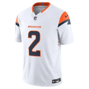Patrick surtain ii denver broncos nike mile high collection vapor f.u.s.e. limited jersey White M