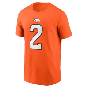 Patrick surtain ii denver broncos nike name number t shirt Orange M