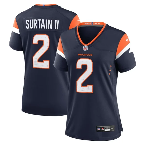 Patrick surtain ii denver broncos nike womens mile high collection alternate game jersey Navy