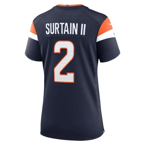 Patrick surtain ii denver broncos nike womens mile high collection alternate game jersey Navy L