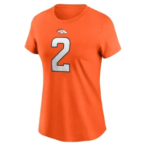 Patrick surtain ii denver broncos nike womens player name number t shirt Orange M