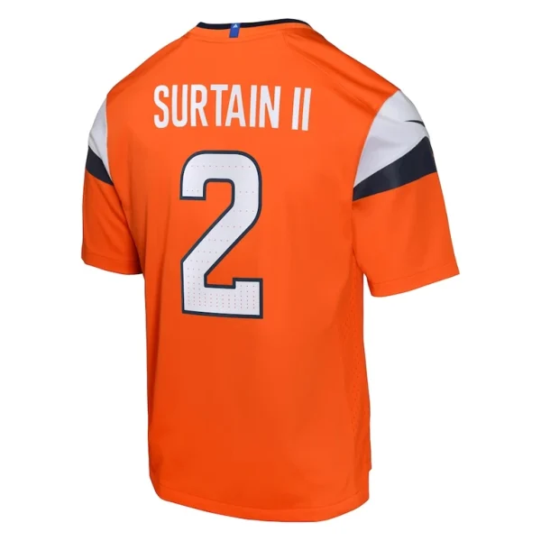 Patrick surtain ii denver broncos nike youth mile high collection game jersey Orange Yth L