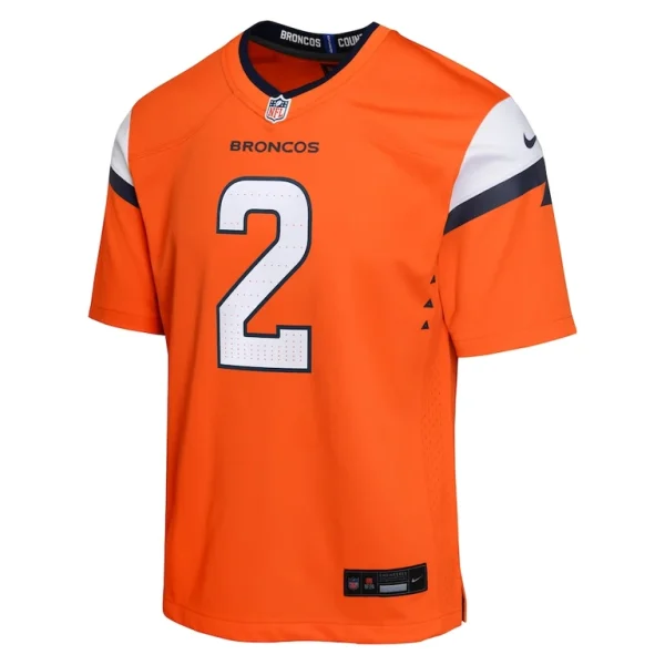 Patrick surtain ii denver broncos nike youth mile high collection game jersey Orange Yth M