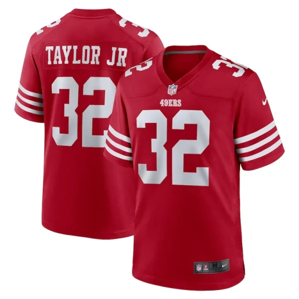 Patrick taylor jr. san francisco 49ers nike team game jersey Scarlet