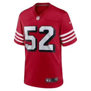 Patrick willis san francisco 49ers nike retired alternate game jersey Scarlet M