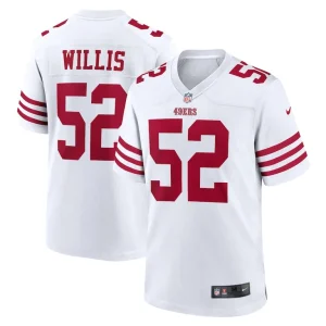 Patrick willis san francisco 49ers nike retired player game jersey White