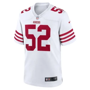 Patrick willis san francisco 49ers nike retired player game jersey White M